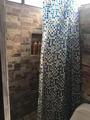 Un baño de Suite La Lomita #1 Climatizada Zona Dorada Tuxtla