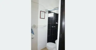 Un baño de Bungalow Turrent, a 5 minutos de Playa Mocambo