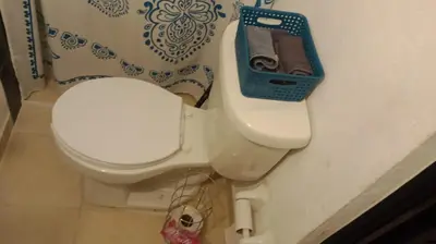 Un baño de Bungalow Turrent, a 5 minutos de Playa Mocambo