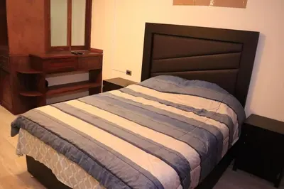 Cama o camas de una habitación en Corazón de Atlixco