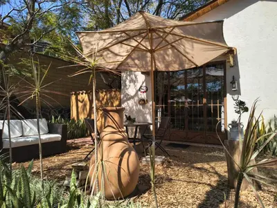 Jardín al aire libre en Paraje Real Malinalco