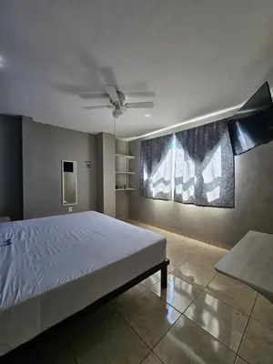 Cama o camas de una habitación en Sensity Home Recamara 5B, Amplia y luminosa