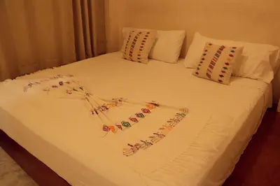 Cama o camas de una habitación en Casa Nomada Tuxtla Hotel - Hostal