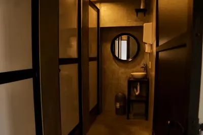 Un baño de Casa Nomada Tuxtla Hotel - Hostal