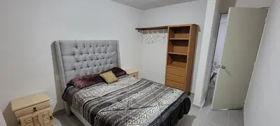 Cama o camas de una habitación en Departamento Aeropuerto Puebla