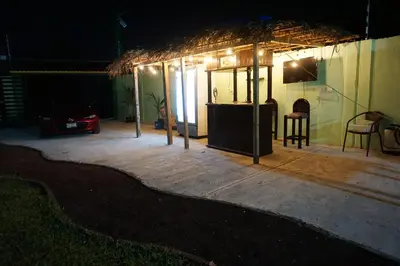 Un patio o zona al aire libre en Velaria