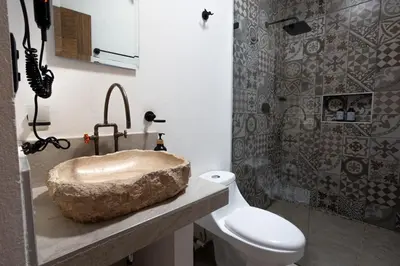 Un baño de Casa Sofi Oaxaca