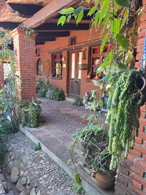 Jardín al aire libre en Huayápam Yù'ú Lodge