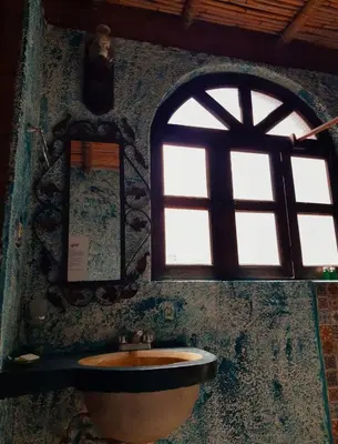 Un baño de Huayápam Yù'ú Lodge