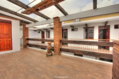 Un balcón o terraza de Hotel La Cofradía