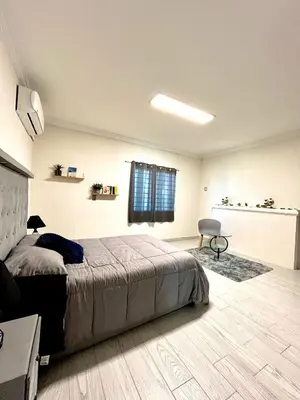 Zona de estar de Casa boka con vista al mar y alberca