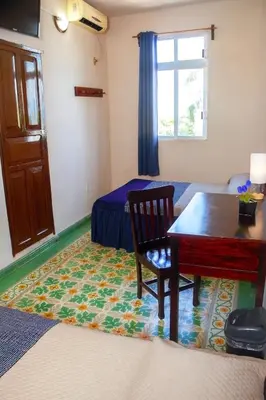 Cama o camas de una habitación en Hotel Cortaza Galería