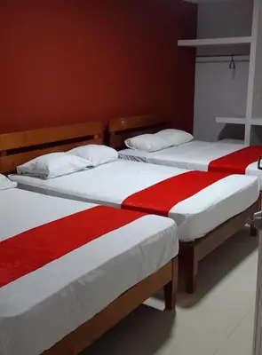 Cama o camas de una habitación en Hotel MCH