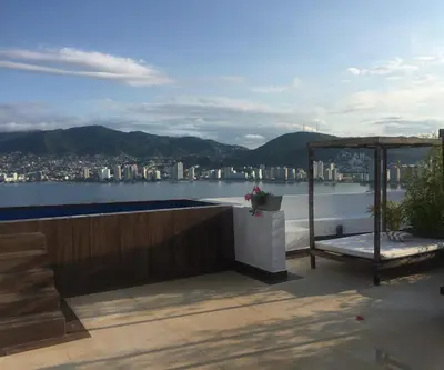 Paisaje cerca de esta villa