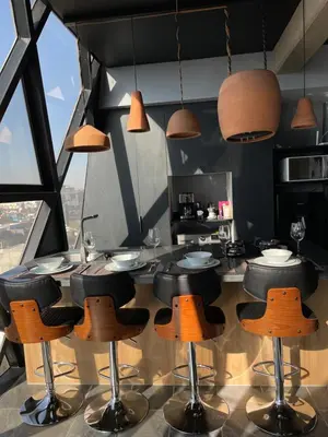 Plano de Loft industrial vista a los volcanes