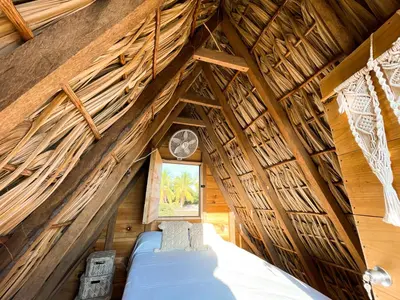 Cama o camas de una habitación en Nattivo Ecoglamping