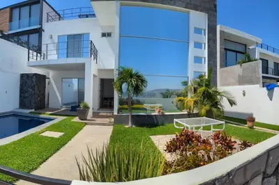 Jardín al aire libre en Casa entera en exclusiva privada