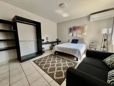 Cama o camas de una habitación en Departamento Cumbres