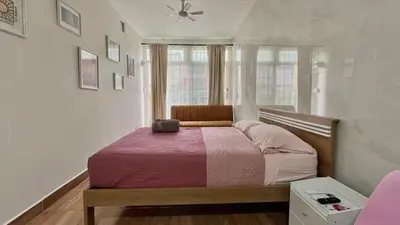 Cama o camas de una habitación en Loft en Veracruz