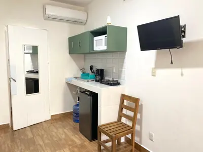 Una cocina o zona de cocina en Loft en Veracruz