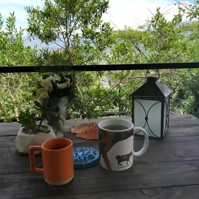 Un balcón o terraza de Cabañas Yei Calli