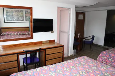 Cama o camas de una habitación en Hotel del Sur