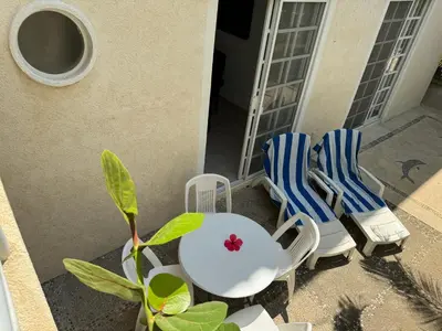 Un balcón o terraza de Acapulco diamante departamento con playa ecológico