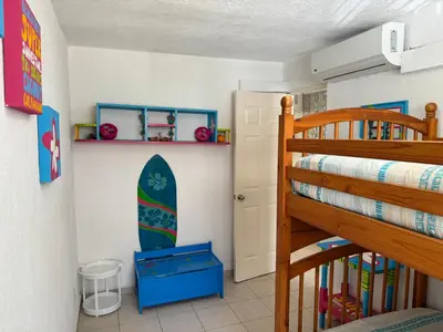 Litera o literas de una habitación en Acapulco diamante departamento con playa ecológico