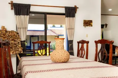 Plano de Casona San Germán - Alojamiento para 14 personas en Oaxaca