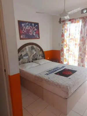 Cama o camas de una habitación en Palmas