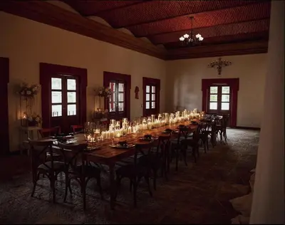 Un restaurante o sitio para comer en Palacio Del Cobre