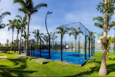 Piscina en o cerca de LA ISLA RESIDENCES/HERMOSO DEPA