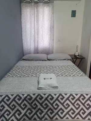 Cama o camas de una habitación en ESTUDIO EL ANGEL.