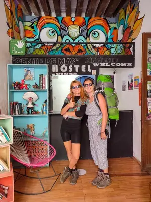 Clientes alojados en Gente de Más Hostel