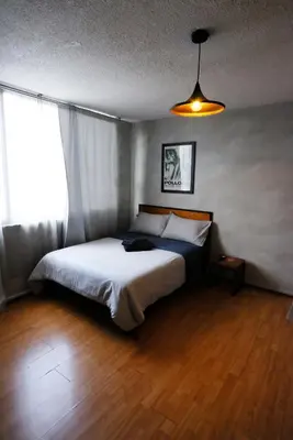 Cama o camas de una habitación en Compact Studio Apartment Casa Icacos Apt 6