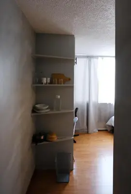 Plano de Compact Studio Apartment Casa Icacos Apt 6