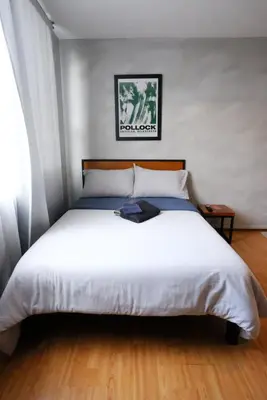 Cama o camas de una habitación en Compact Studio Apartment Casa Icacos Apt 6