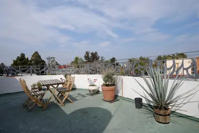 Un balcón o terraza de Compact Studio Apartment Casa Icacos Apt 6