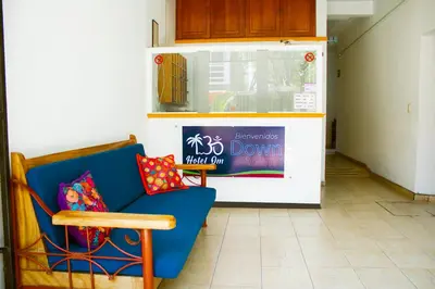 Una cocina o zona de cocina en Hotel OM DownTown