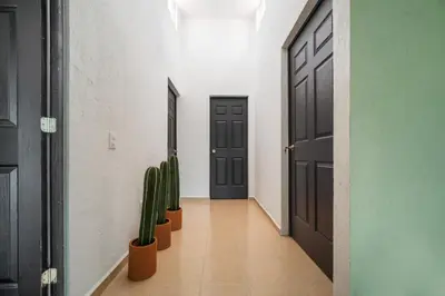 Plano de 3BR Casa familiar con alberca y asador en Oaxtepec