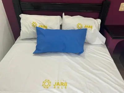 Cama o camas de una habitación en Hotel Jar8 Bule