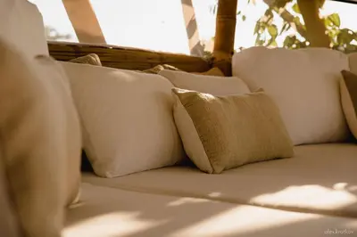 Zona de estar de Bamboo Tree House romantic & luxury retreat