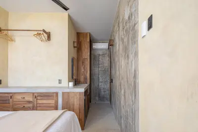 Cama o camas de una habitación en Casa Kame