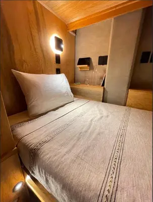 Cama o camas de una habitación en Nectar Hotel, Cafe, Cowork - Adults Only