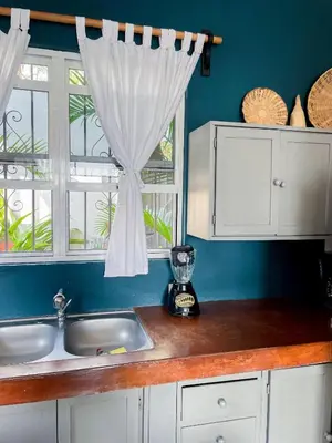 Una cocina o zona de cocina en Siete Mares