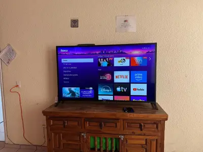 Una televisión o centro de entretenimiento en Quinta Maria Luisa / Tenextepec, Atlixco, Puebla