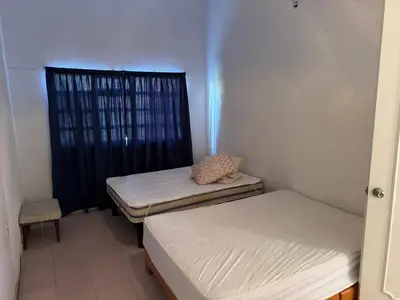 Cama o camas de una habitación en Quinta Maria Luisa / Tenextepec, Atlixco, Puebla