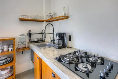 Una cocina o zona de cocina en Casa Ehua Hotel Galería