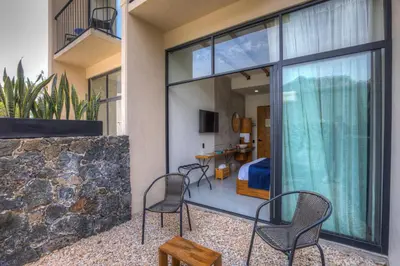 Un balcón o terraza de Casa Ehua Hotel Galería