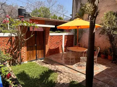 Jardín al aire libre en Azomalli